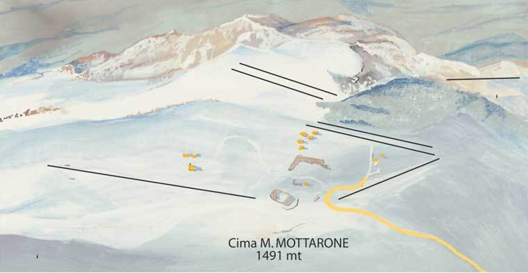 Mottarone Piste / Trail Map