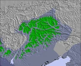 Eastern Alps Sněžná mapa (3 dní)
