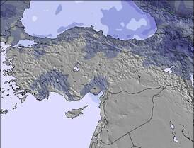 Turkey Sněžná mapa (3 dní)