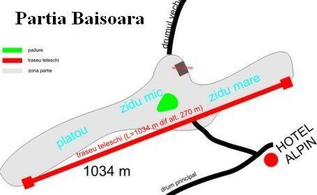 Băişoara Piste / Trail Map