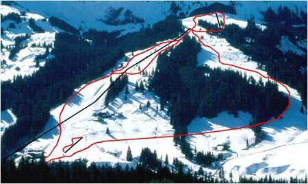 Bumbach / Schangnau Piste / Trail Map