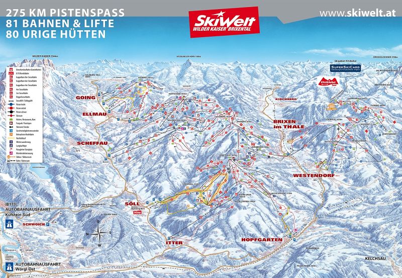 Going Piste / Trail Map