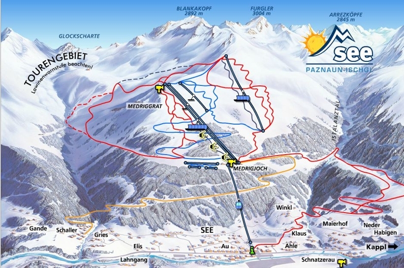 See Piste / Trail Map