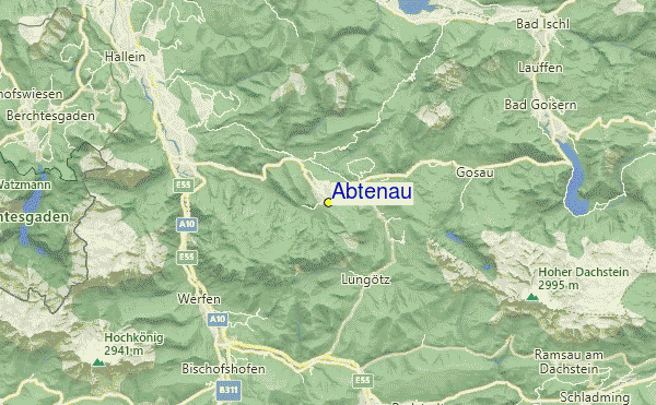 Abtenau Location Map