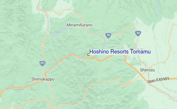 Hoshino Resorts Tomamu Location Map