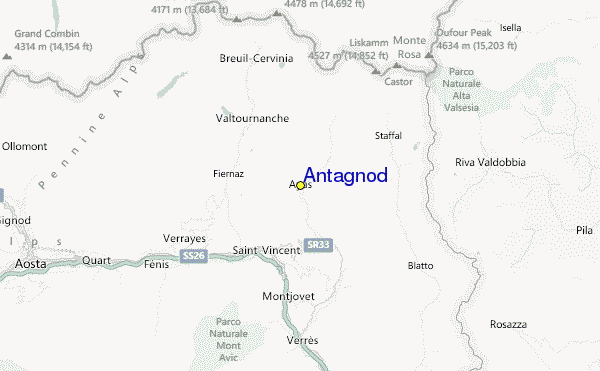 Antagnod Location Map