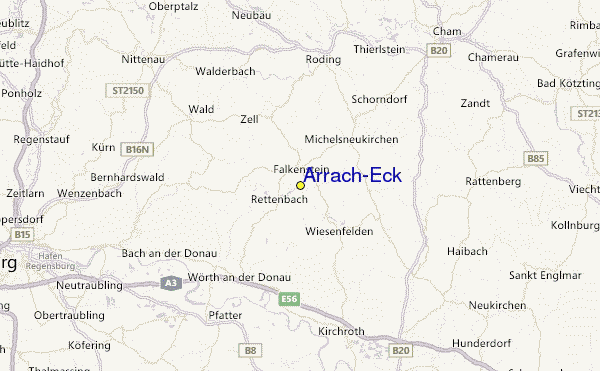 Arrach/Eck Location Map