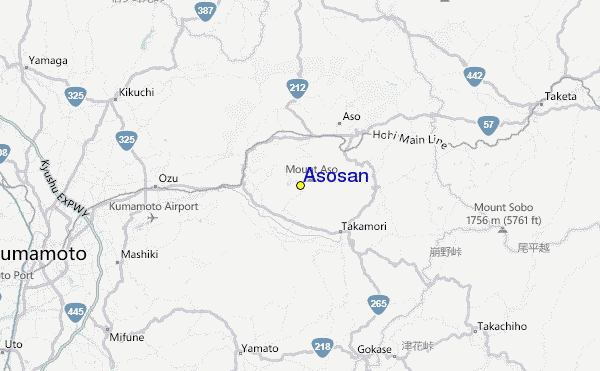 Asosan Location Map
