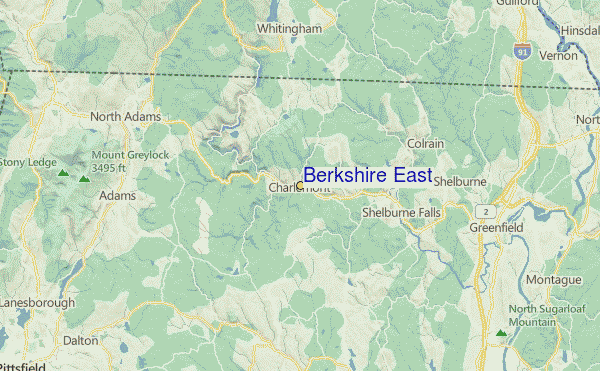 Berkshire East Location Map