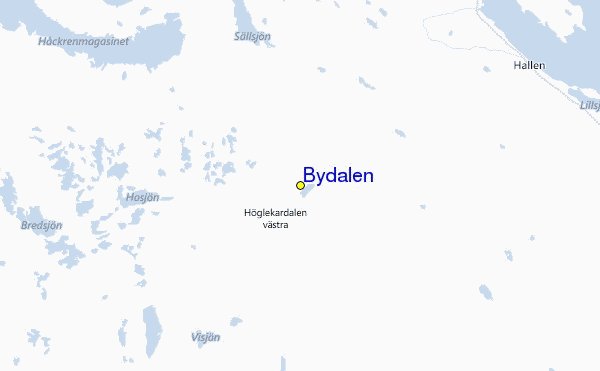 Bydalen Location Map