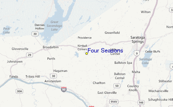 Four Seasons Location Map