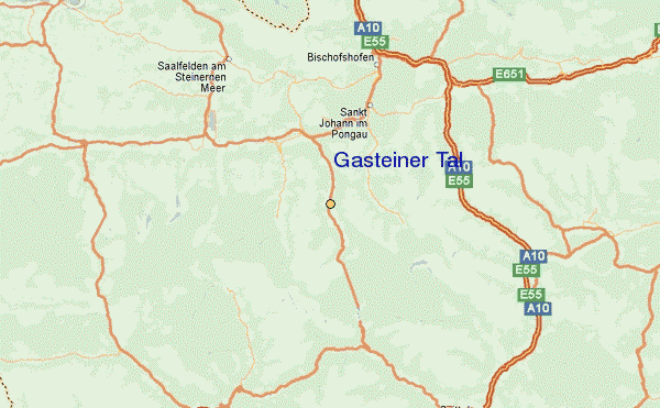 Sportgastein Location Map