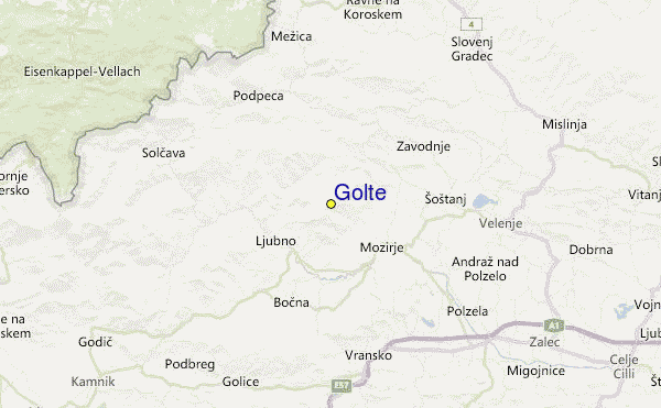 Golte Location Map