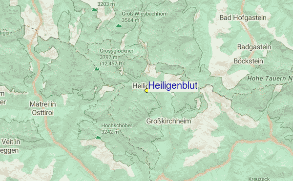 Heiligenblut Location Map