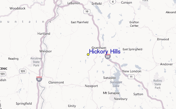 Hickory Hills Location Map