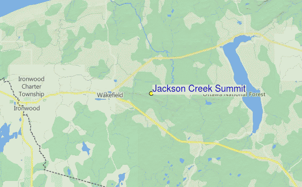 Jackson Creek Summit Location Map