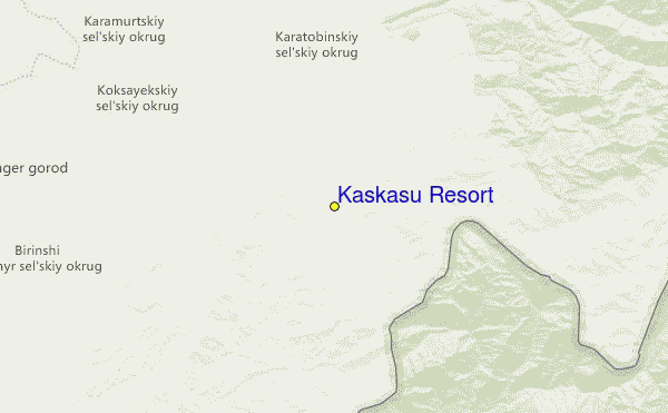 Kaskasu Resort Location Map