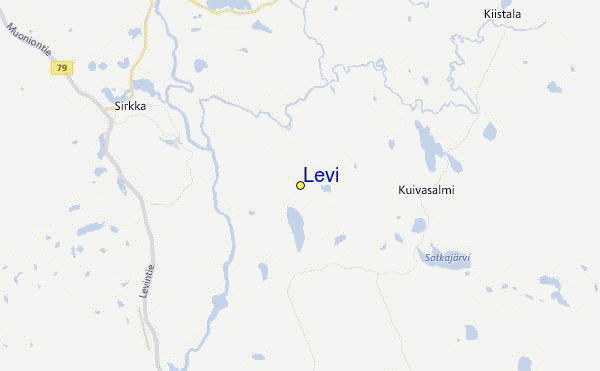 Levi Location Map