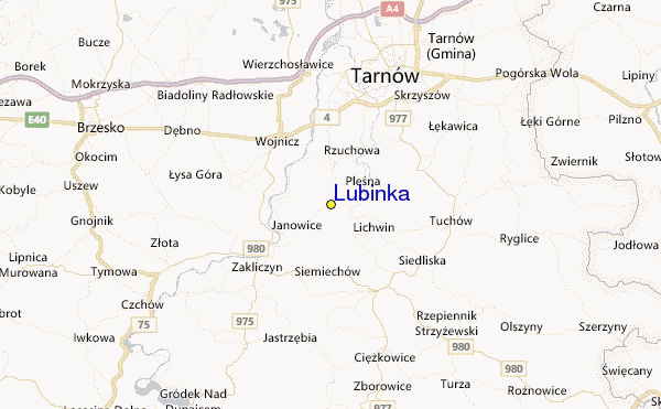 Lubinka Location Map
