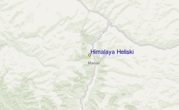 Himalaya Heliski Location Map