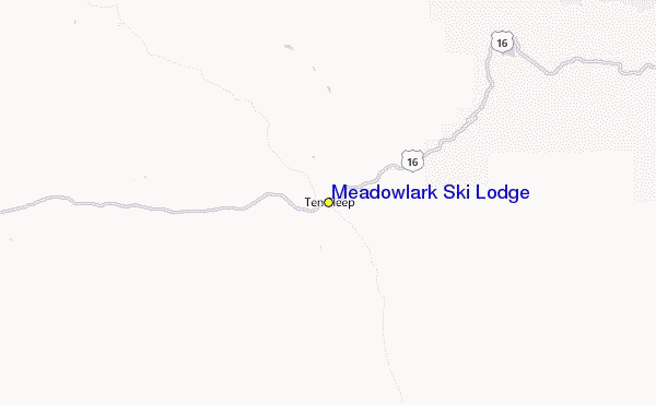 Meadowlark Ski Lodge Location Map