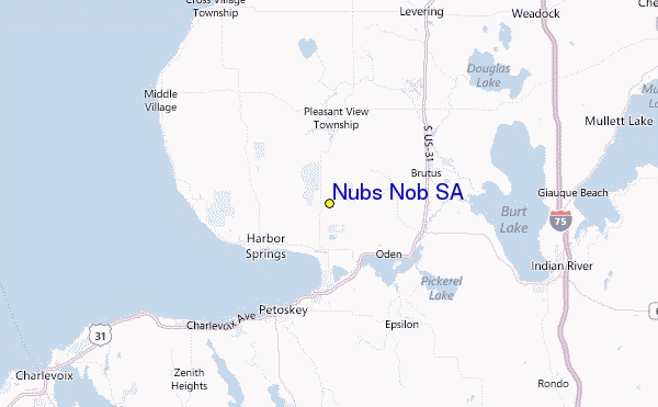 Nubs Nob SA Location Map