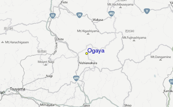 Ogaya Location Map