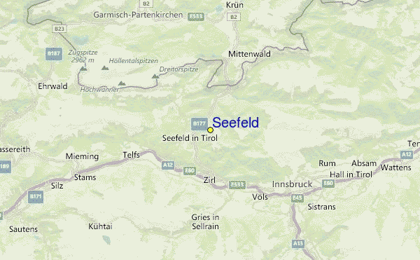 Seefeld Location Map