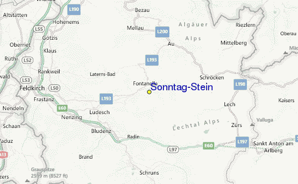 Sonntag-Stein Location Map