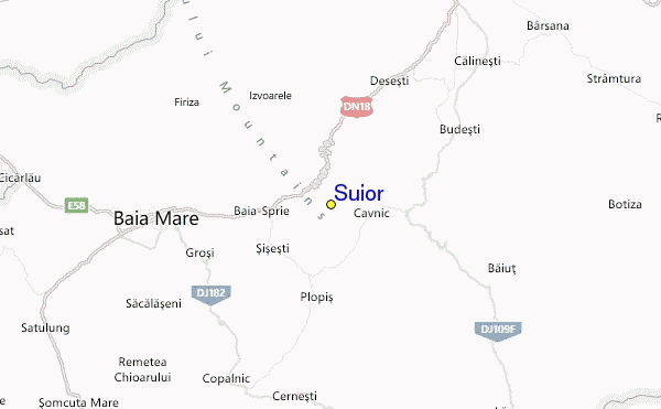 Suior Location Map