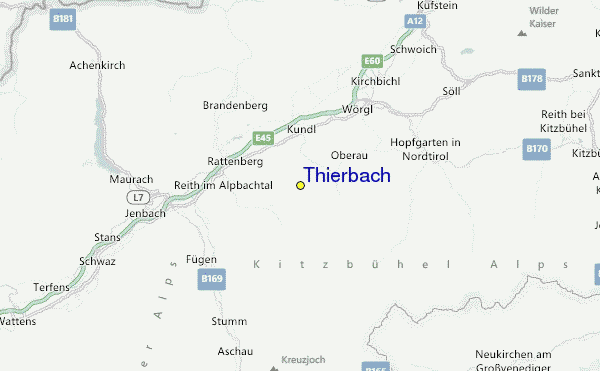 Thierbach Location Map