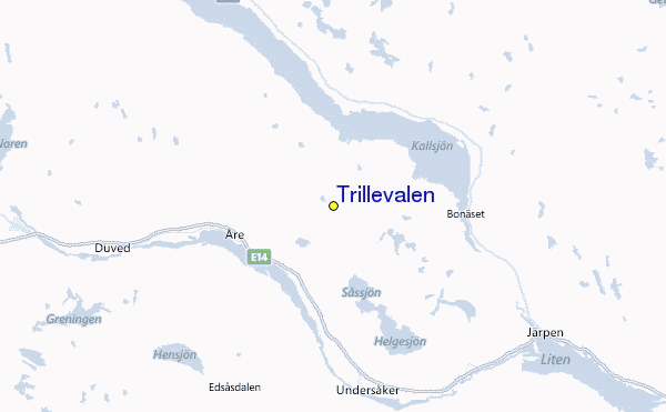 Trillevalen Location Map