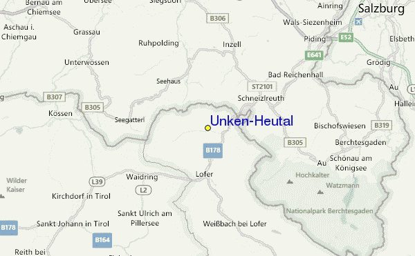 Unken/Heutal Location Map