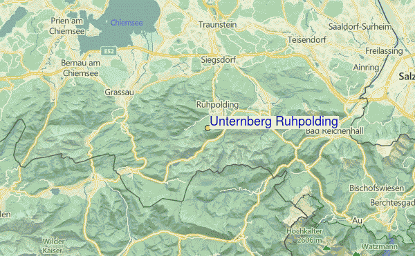 Unternberg Ruhpolding Location Map