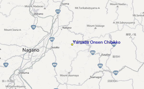 Yamada Onsen Chibikko Location Map