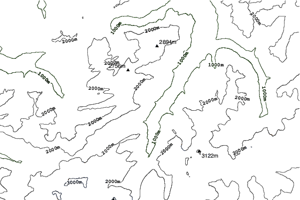 Braunwald neighbourhood contours