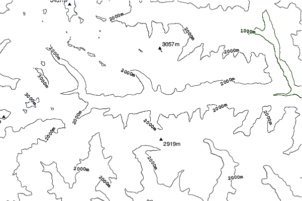 Defereggental/St Jakob neighbourhood contours