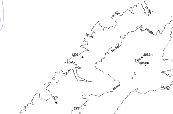 Ehden Town neighbourhood contours