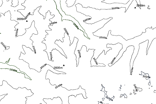 Gaschurn neighbourhood contours