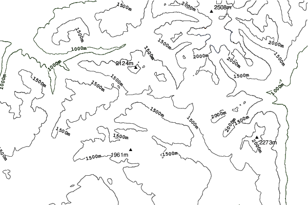 Gostlin Keefer Lake Lodge neighbourhood contours