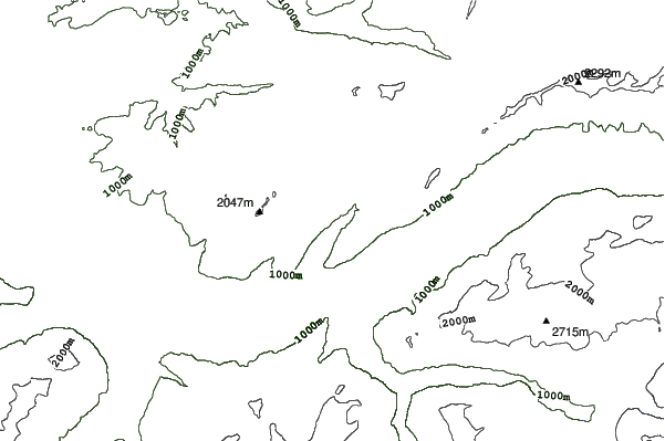 Habkern neighbourhood contours