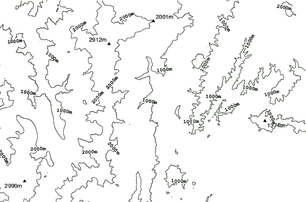Hakuba 47 neighbourhood contours