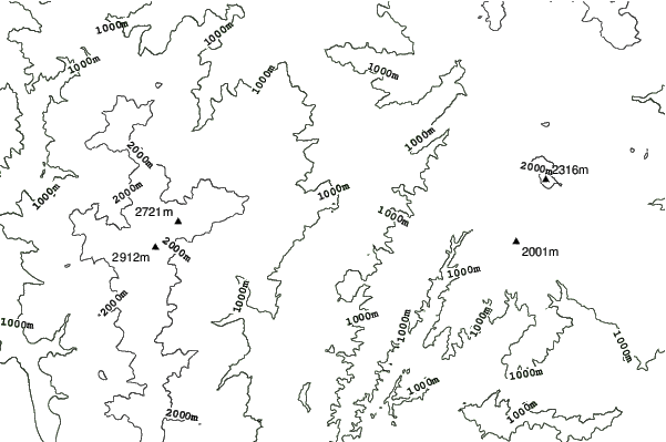 Hakuba Cortina Kokusai neighbourhood contours