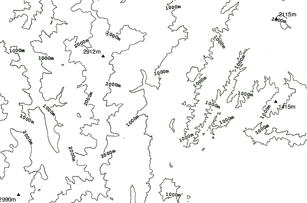 Happo One neighbourhood contours