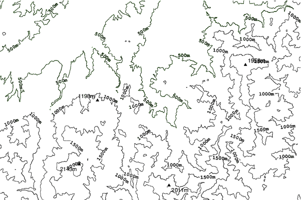 Ipponsugi neighbourhood contours