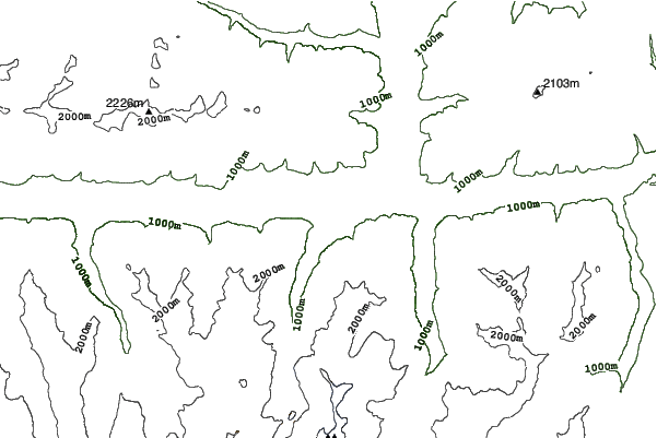 Kaprun/Maiskogel neighbourhood contours
