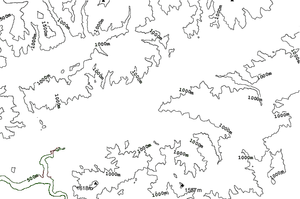 Kindberg Pölzl Lifte neighbourhood contours