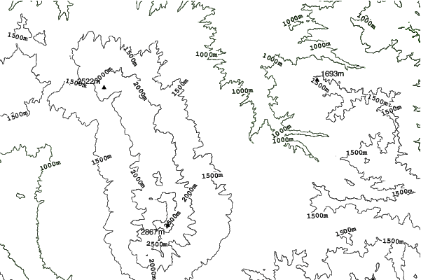 Koumi Riekkusu Ski Valley neighbourhood contours