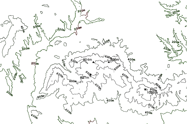 Sípark Mátraszentistván neighbourhood contours