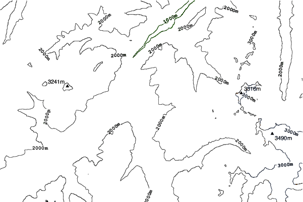 Nauders neighbourhood contours